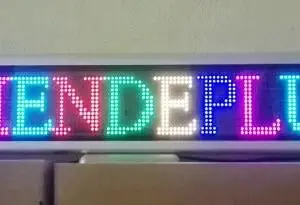 Led display RGB 55 cm. con wifi