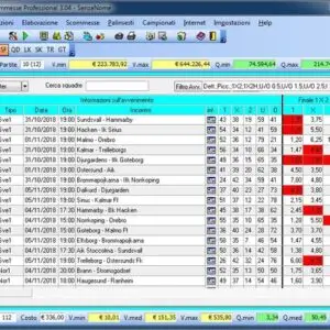 Softvision Scommesse 3 Programma per scommesse sportive