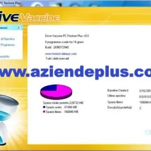 Programma Drive Vaccine per ripristino PC